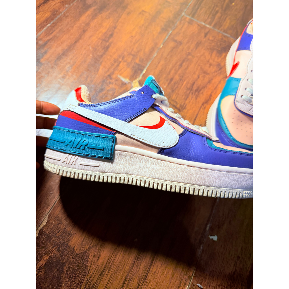 Nike Air Force 1 Shadow Multicolor Sneakers in Pink - Picture 2 of 5